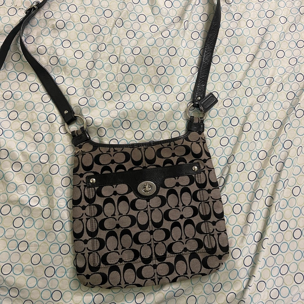 Coach crossbody bag original coach style print